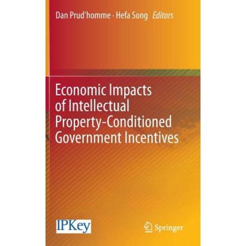 Economic Impacts of Intellectual Property-Conditioned Government Incentives Hardcover, Springer