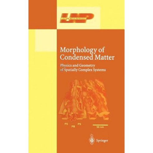 Morphology of Condensed Matter: Physics and Geometry of Spatially Complex Systems Hardcover, Springer