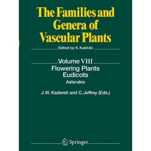 Flowering Plants. Eudicots: Asterales Paperback, Springer