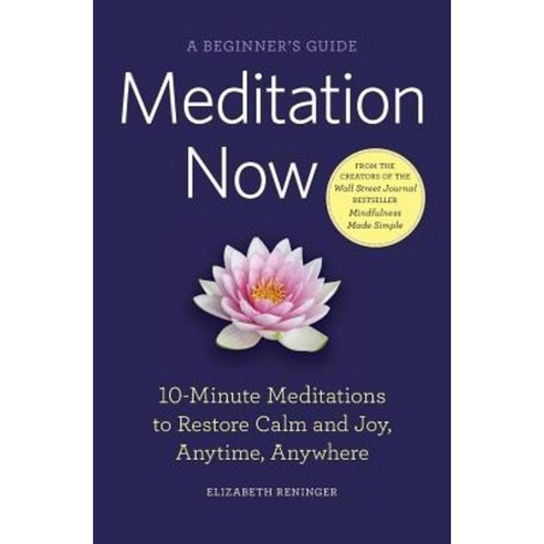 Meditation Now: A Beginner''s Guide Paperback, Althea Press
