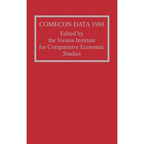 Comecon Data 1988 Hardcover, Greenwood