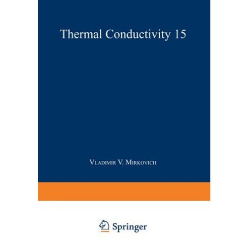 Thermal Conductivity 15 Paperback, Springer
