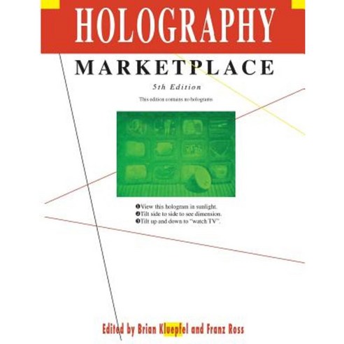 Holography Marletplace 5th Edition Paperback, Ross Books