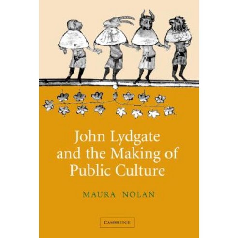 John Lydgate and the Making of Public Culture Hardcover, Cambridge University Press
