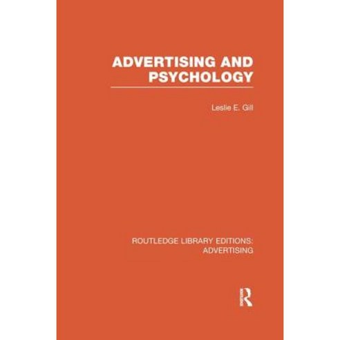 Advertising and Psychology Paperback, Routledge