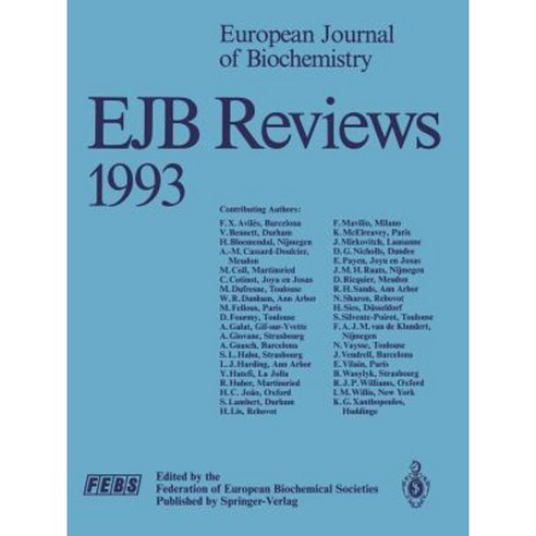 Ejb Reviews 1993 Paperback, Springer