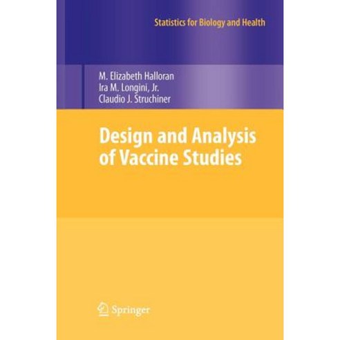 Design and Analysis of Vaccine Studies, Springer