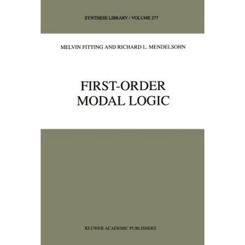 First-Order Modal Logic Paperback, Springer