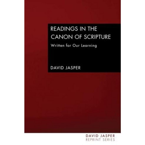 Readings in the Canon of Scripture: Written for Our Learning Paperback, Wipf & Stock Publishers