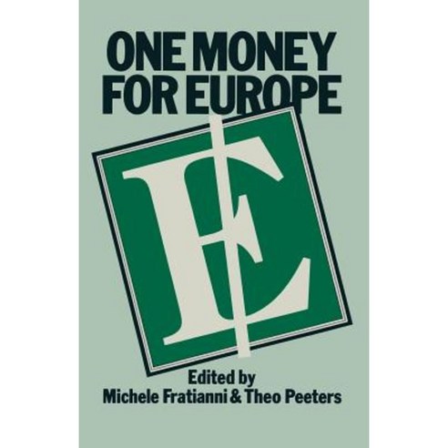 One Money for Europe Paperback, Palgrave MacMillan