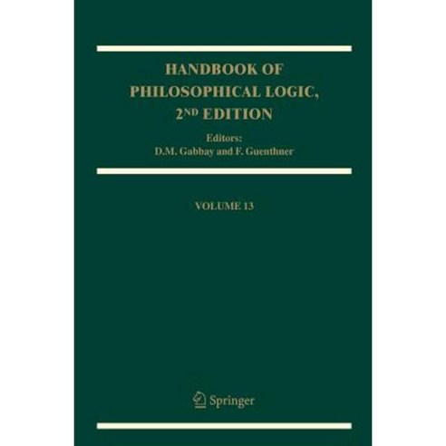 Handbook of Philosophical Logic: Volume 13 Paperback, Springer