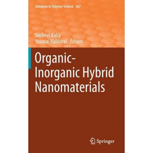 Organic-Inorganic Hybrid Nanomaterials Hardcover, Springer