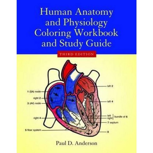 Human Anatomy & Physiology Coloring Workbook Paperback, Jones & Bartlett Publishers