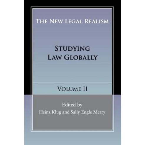 The New Legal Realism, Cambridge University Press