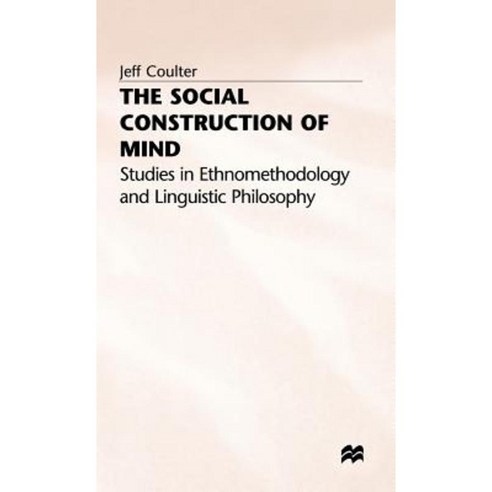 Social Construction of Mind Hardcover, Palgrave MacMillan