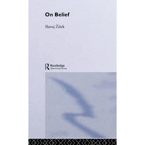 On Belief Hardcover, Routledge