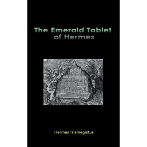 The Emerald Tablet of Hermes Hardcover, Fab