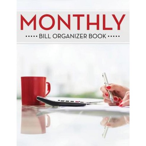 Monthly Bill Organizer Book Paperback, Biz Hub