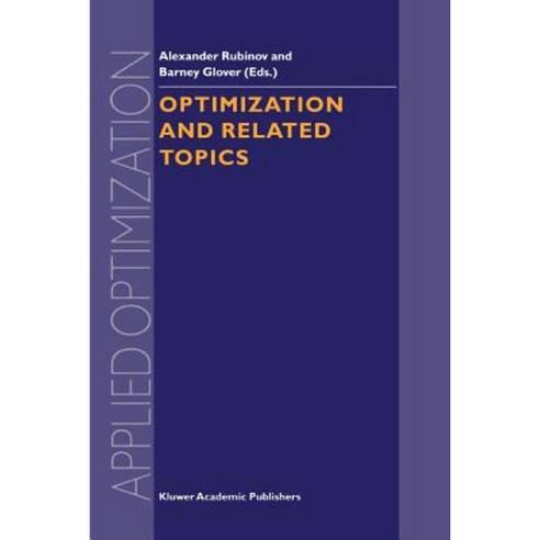 Optimization and Related Topics Paperback, Springer