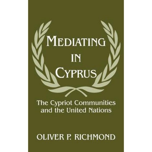 Mediating in Cyprus Hardcover, Frank Cass Publishers