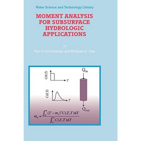 Moment Analysis for Subsurface Hydrologic Applications Hardcover, Springer