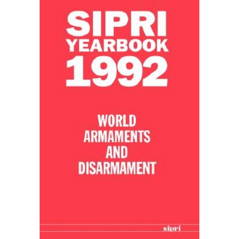 Sipri Yearbook 1992: World Armaments and Disarmament Hardcover, OUP Oxford