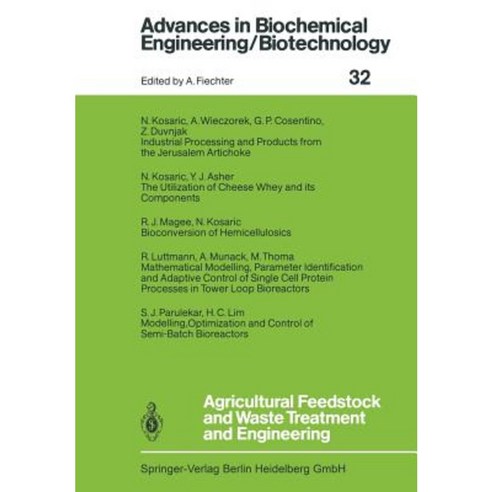 Agricultural Feedstock and Waste Treatment and Engineering Paperback, Springer