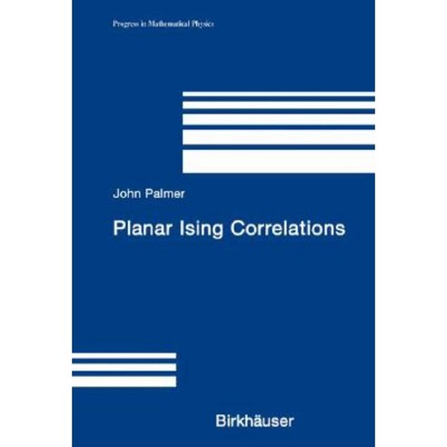 Planar Ising Correlations Hardcover, Birkhauser