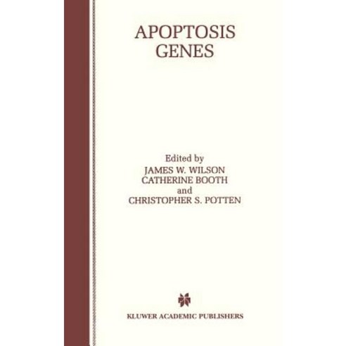 Apoptosis Genes Hardcover, Springer