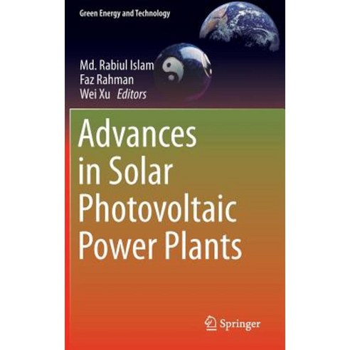 Advances in Solar Photovoltaic Power Plants Hardcover, Springer
