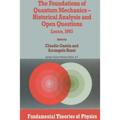 The Foundations of Quantum Mechanics: Historical Analysis and Open Questions Paperback, Springer