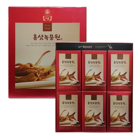 [강개상인 본사 공식몰] 홍삼녹용원 50ml x 60포, 50