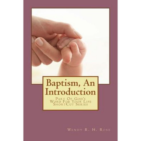 Baptism an Introduction Paperback, Createspace Independent Publishing Platform