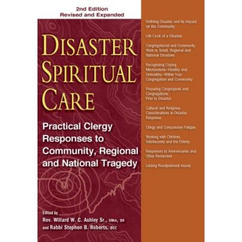 Disaster Spiritual Care 2nd Edition: Practical Clergy Responses to Community Regional and National Tragedy Paperback, Skylight Paths Publishing