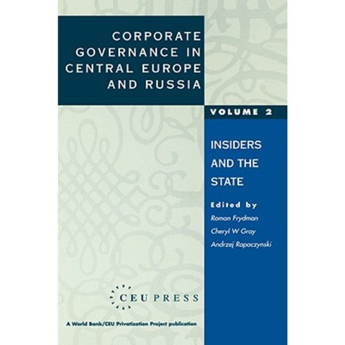 Corporate Governance in Central Europe and Russia: Volume 1: Banks Funds and Foreign Investors Hardcover, Oxford University Press, USA