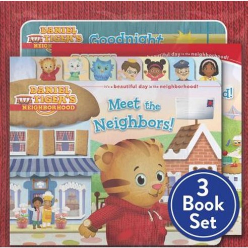 Daniel Tiger Shrink-Wrapped Pack #1: Goodnight Daniel Tiger; Meet the Neighbors!; Welcome to the Neighborhood Board Books, Simon Spotlight
