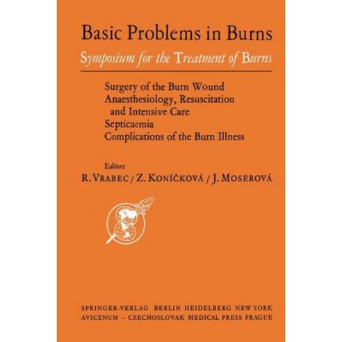 Basic Problems in Burns: Proceedings of the Symposium for Treatment of Burns Held in Prague Sept. 13--15 1973 Paperback, Springer