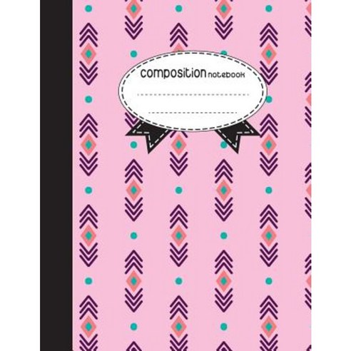 Composition Notebook 8.5 X 11 110 Pages: Stripes-Arrows6: (School Notebooks) Paperback, Createspace Independent Publishing Platform