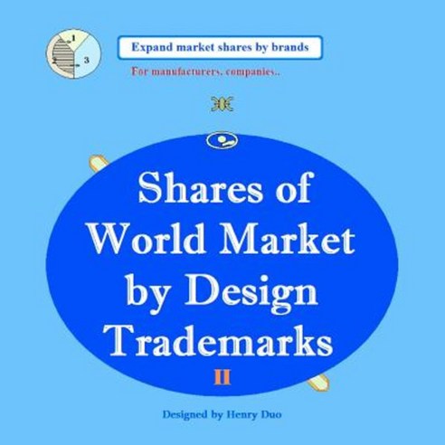Shares of World Market by Design Trademarks II: Expand Market Shares by Brands Paperback, Createspace Independent Publishing Platform
