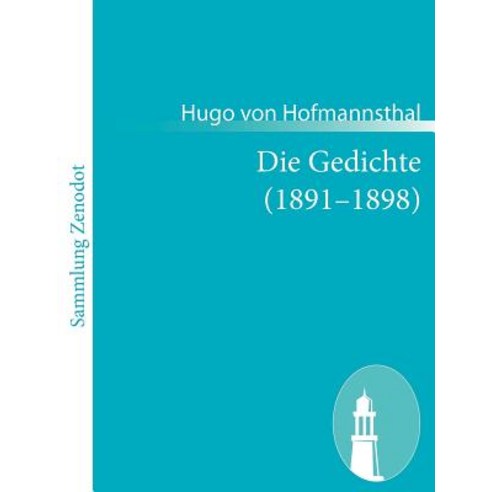 Die Gedichte (1891-1898) Paperback, Contumax Gmbh & Co. Kg
