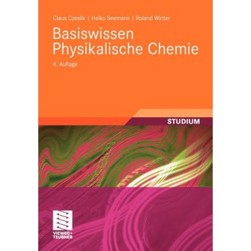 Basiswissen Physikalische Chemie Paperback, Vieweg+teubner Verlag