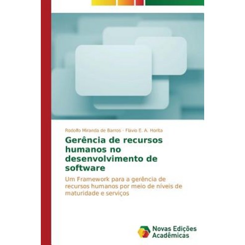 Gerencia de Recursos Humanos No Desenvolvimento de Software Paperback, Novas Edicoes Academicas