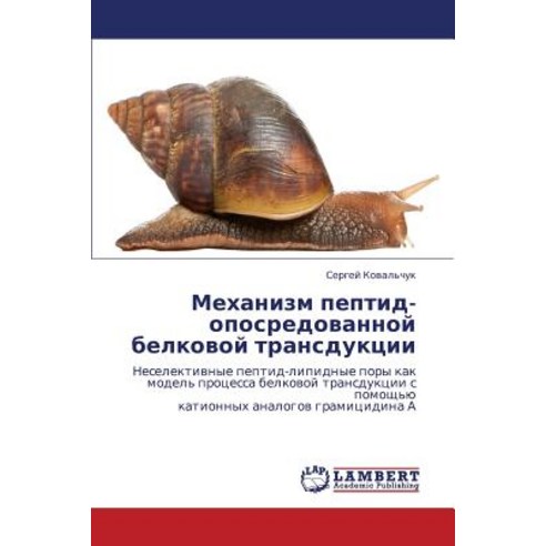 Mekhanizm Peptid-Oposredovannoy Belkovoy Transduktsii Paperback, LAP Lambert Academic Publishing