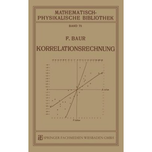 Korrelationsrechnung Paperback, Vieweg+teubner Verlag