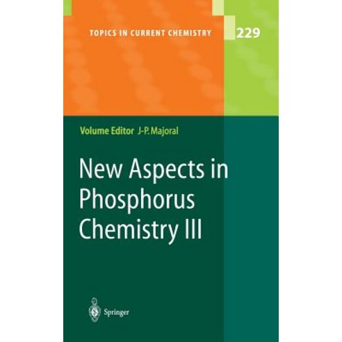 New Aspects in Phosphorus Chemistry III Hardcover, Springer