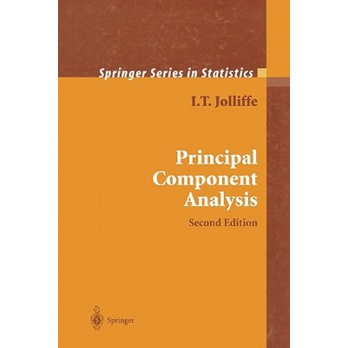Principal Component Analysis Paperback, Springer