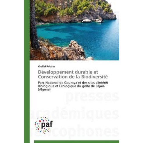 Developpement Durable Et Conservation de la Biodiversite Paperback, Omniscriptum