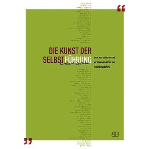 Die Kunst Der Selbstfuhrung Paperback, Books on Demand