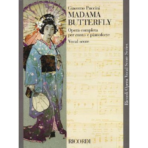 Madama Butterfly: Vocal Score Paperback, Ricordi