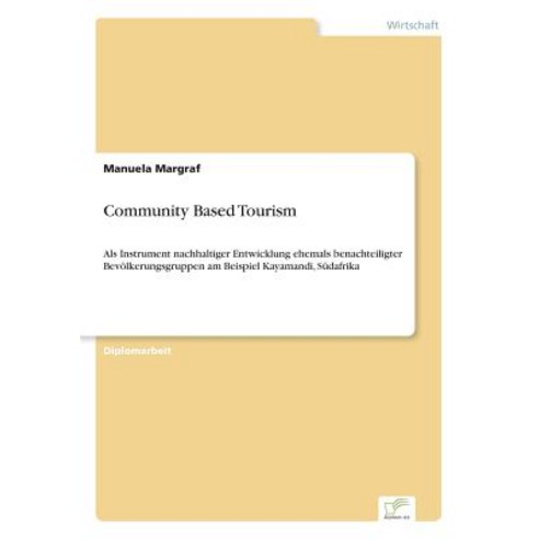 Community Based Tourism Paperback, Diplom.de